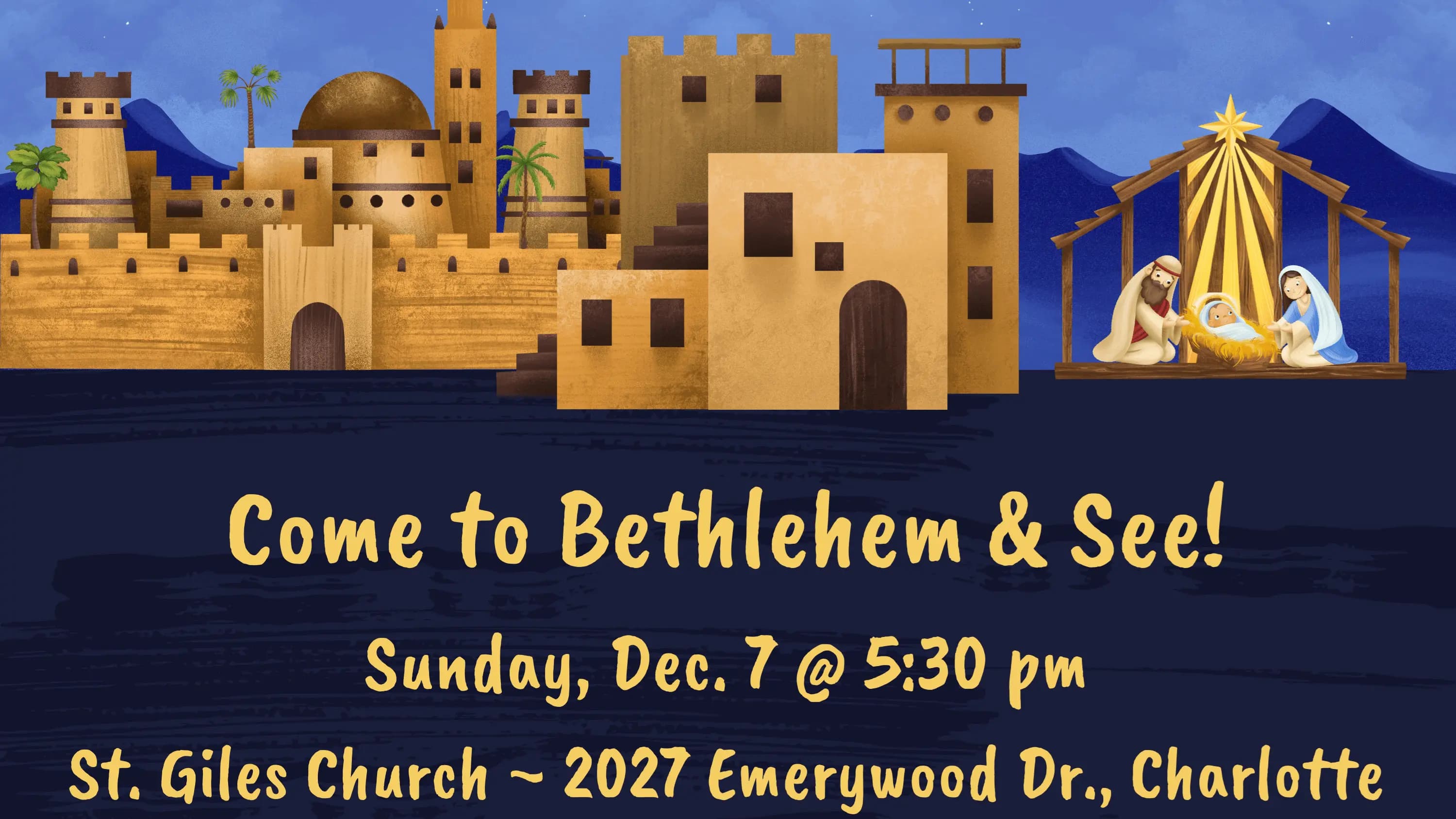 Come to Bethlehem & See