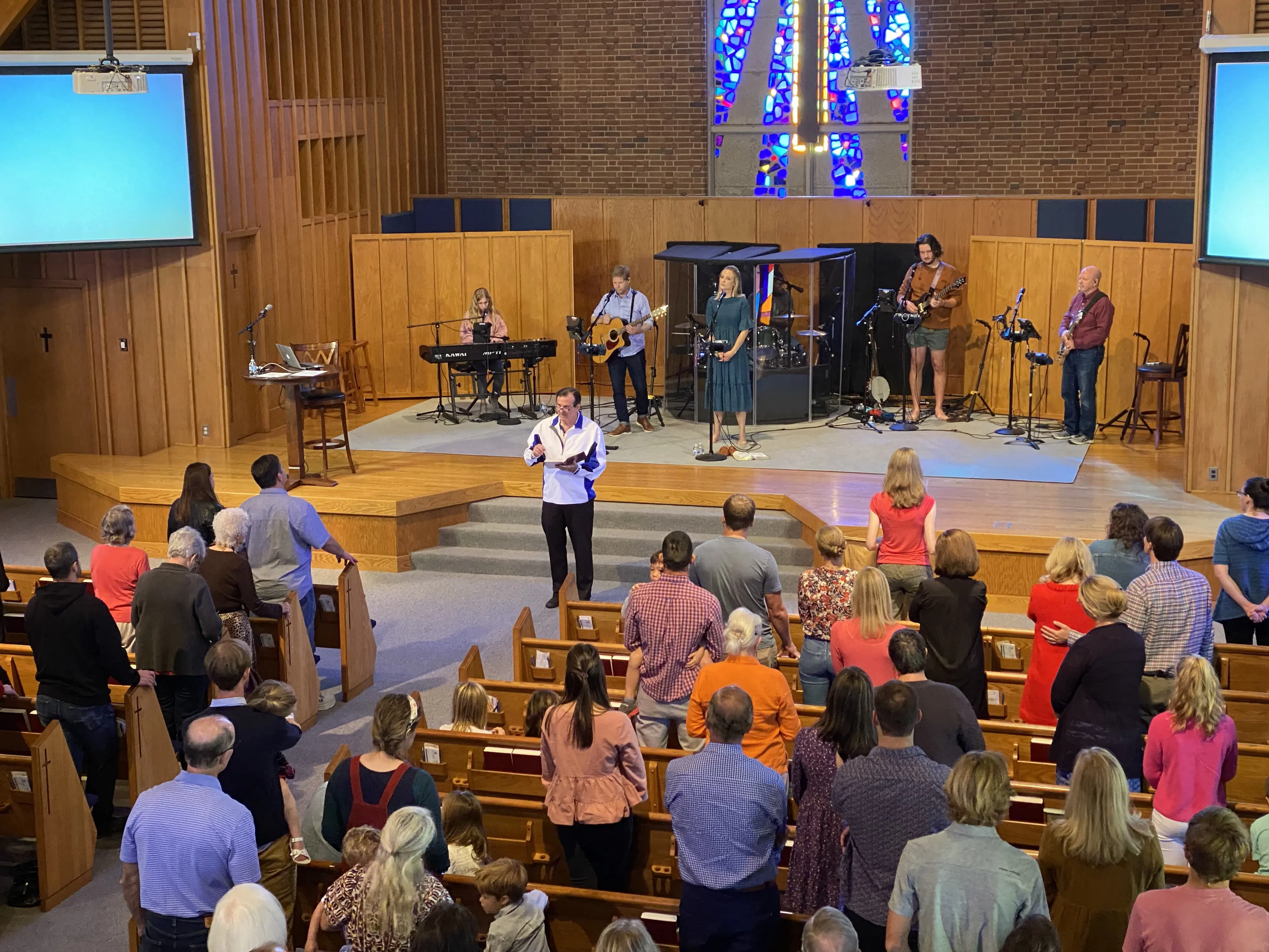 Preaching from the pulpit