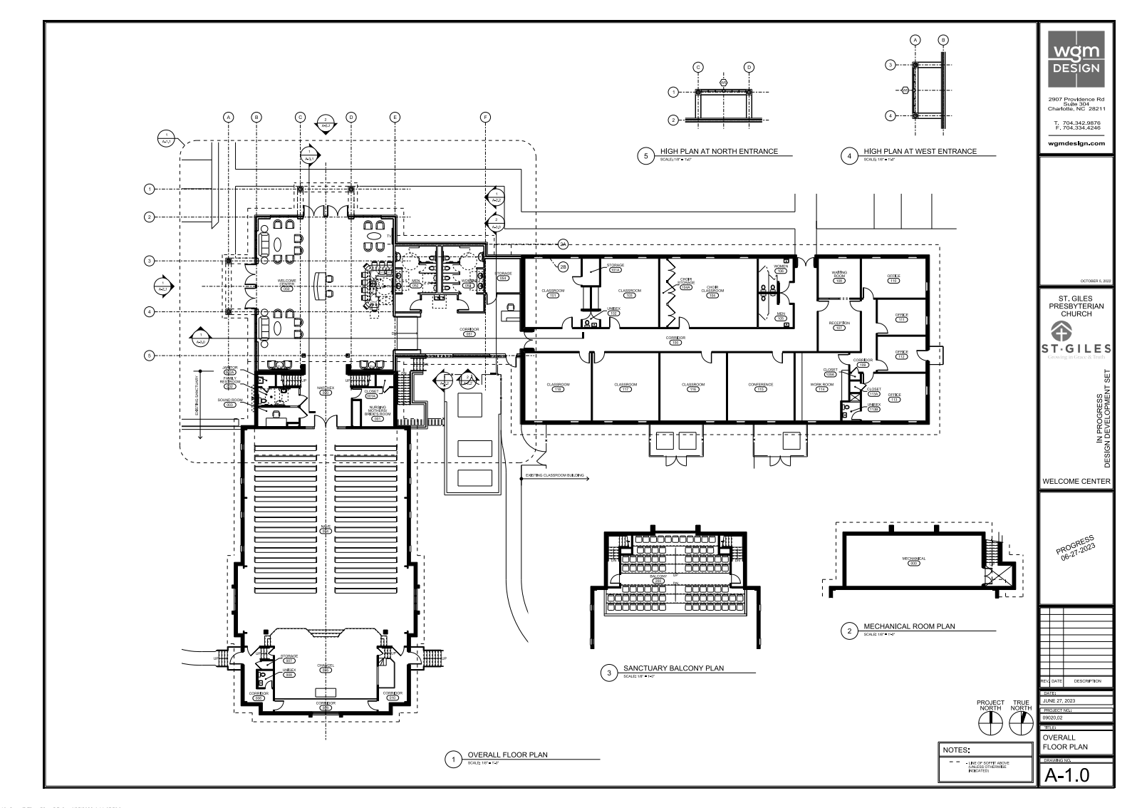 Welcome Center perspective 1